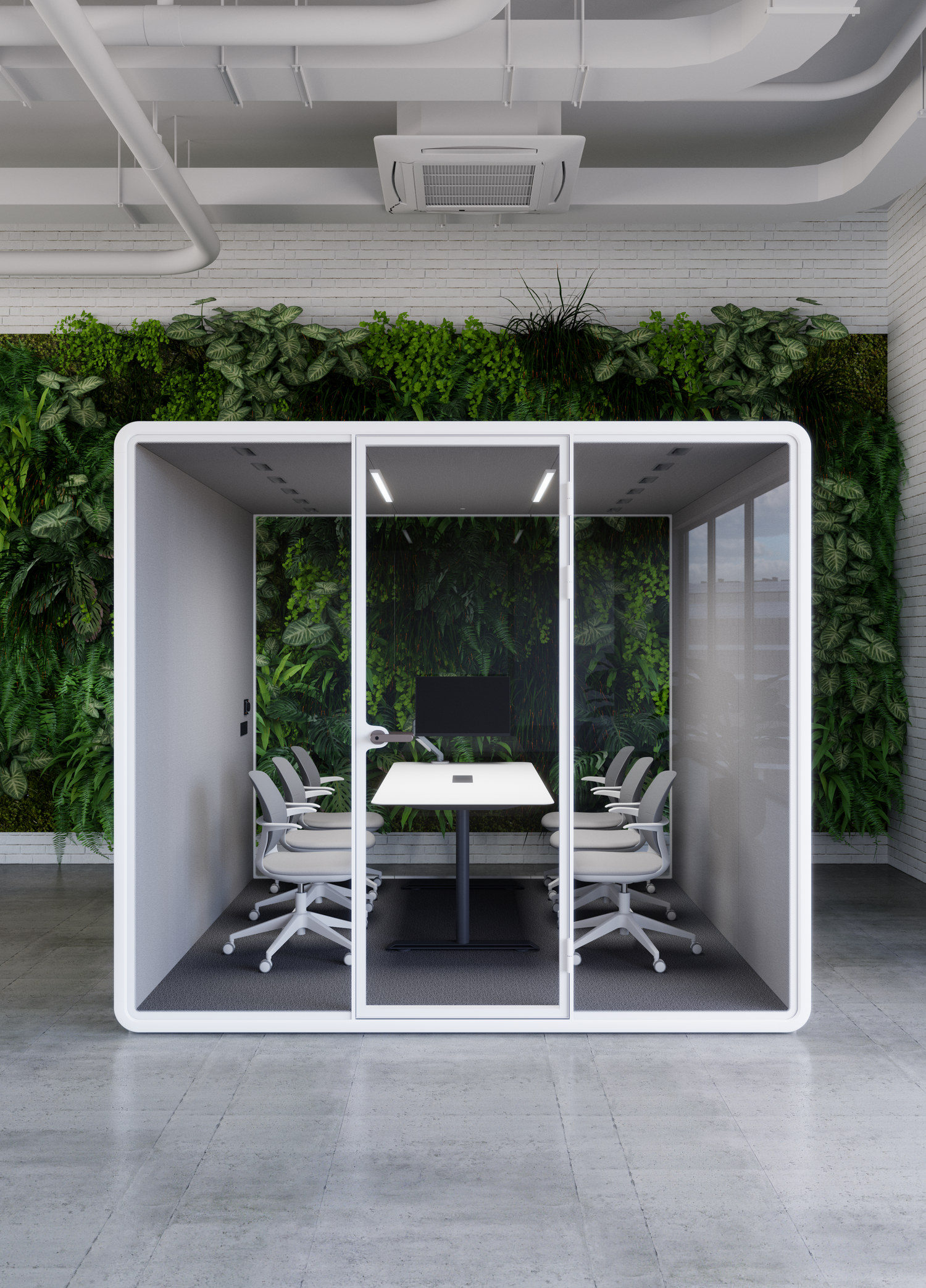 Soundproof office pods 